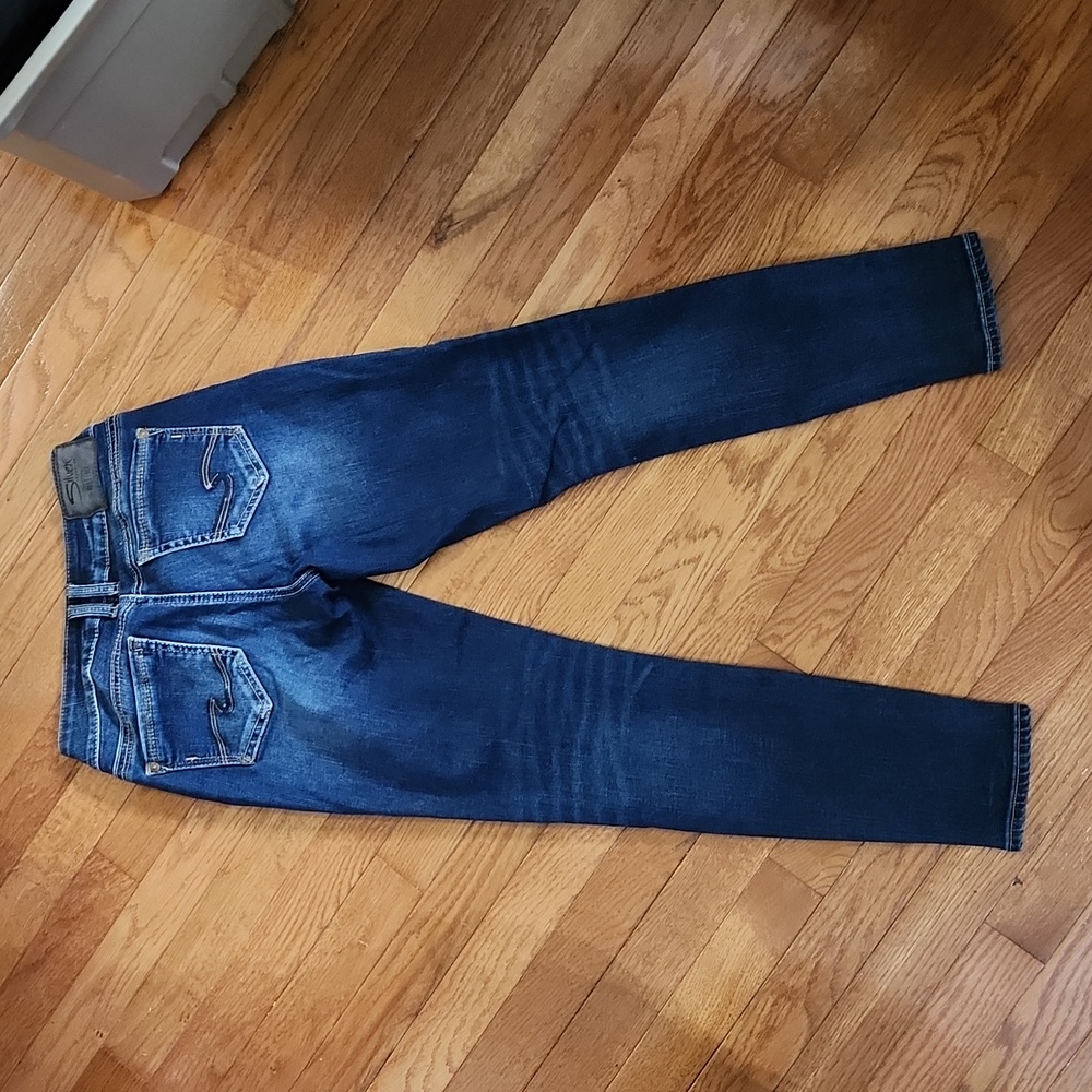 Silver jeans ankle skinny w25/L27